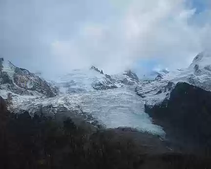 134 Glacier des Bossons vu du train